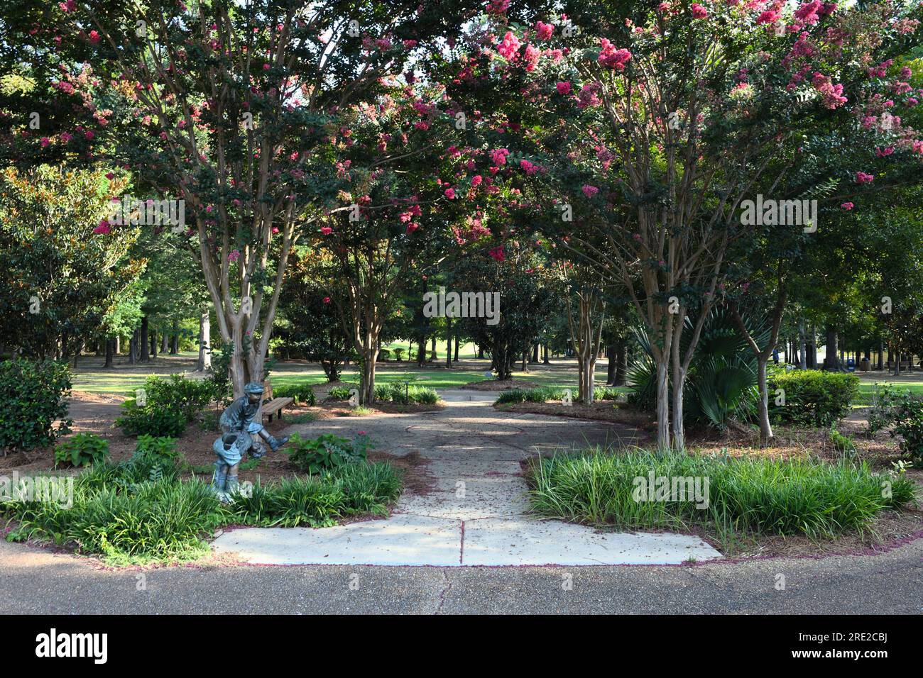 Flowood Nature Park Stock Photo Alamy