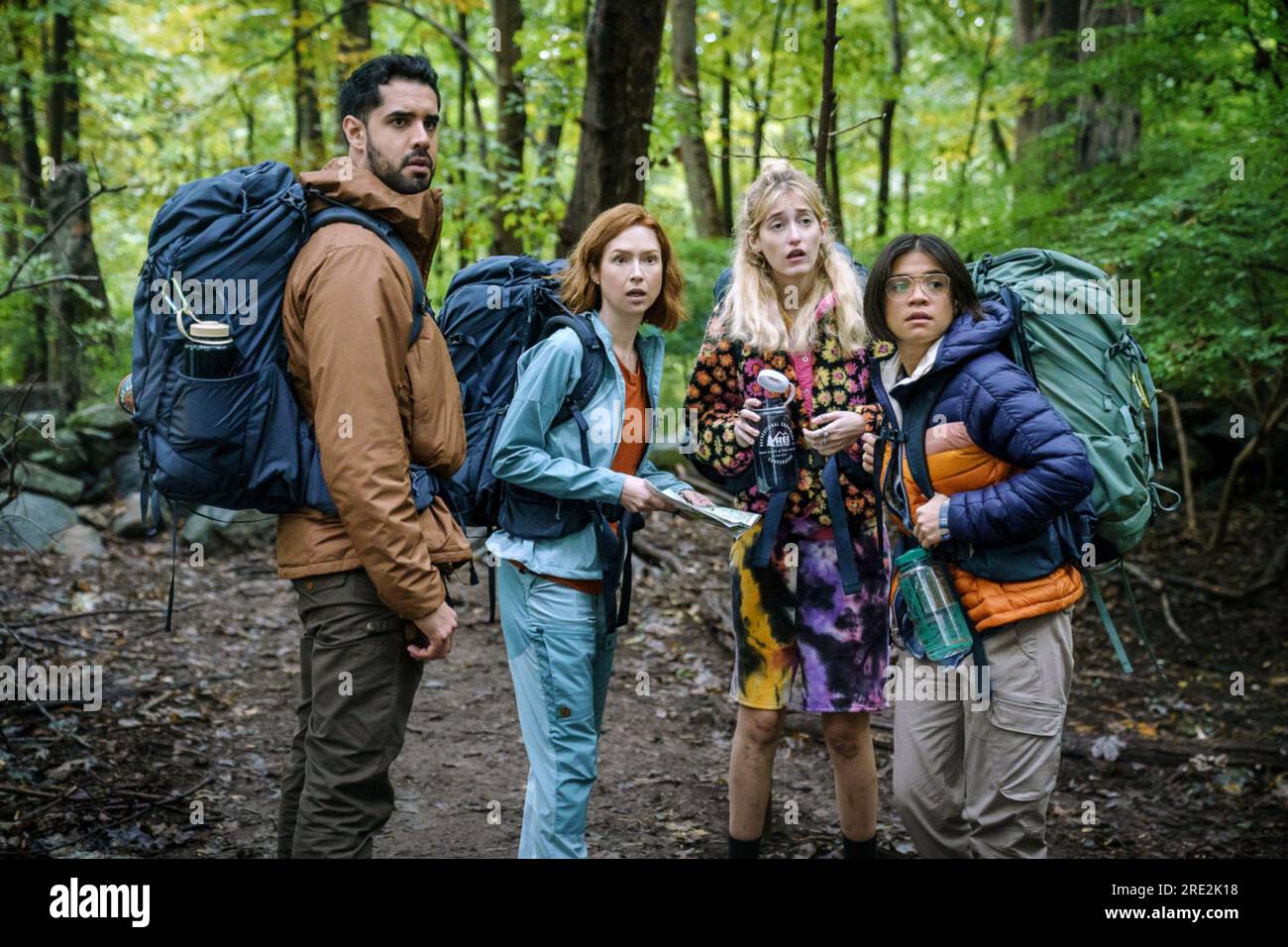 HAPPINESS FOR BEGINNERS, from left Esteban