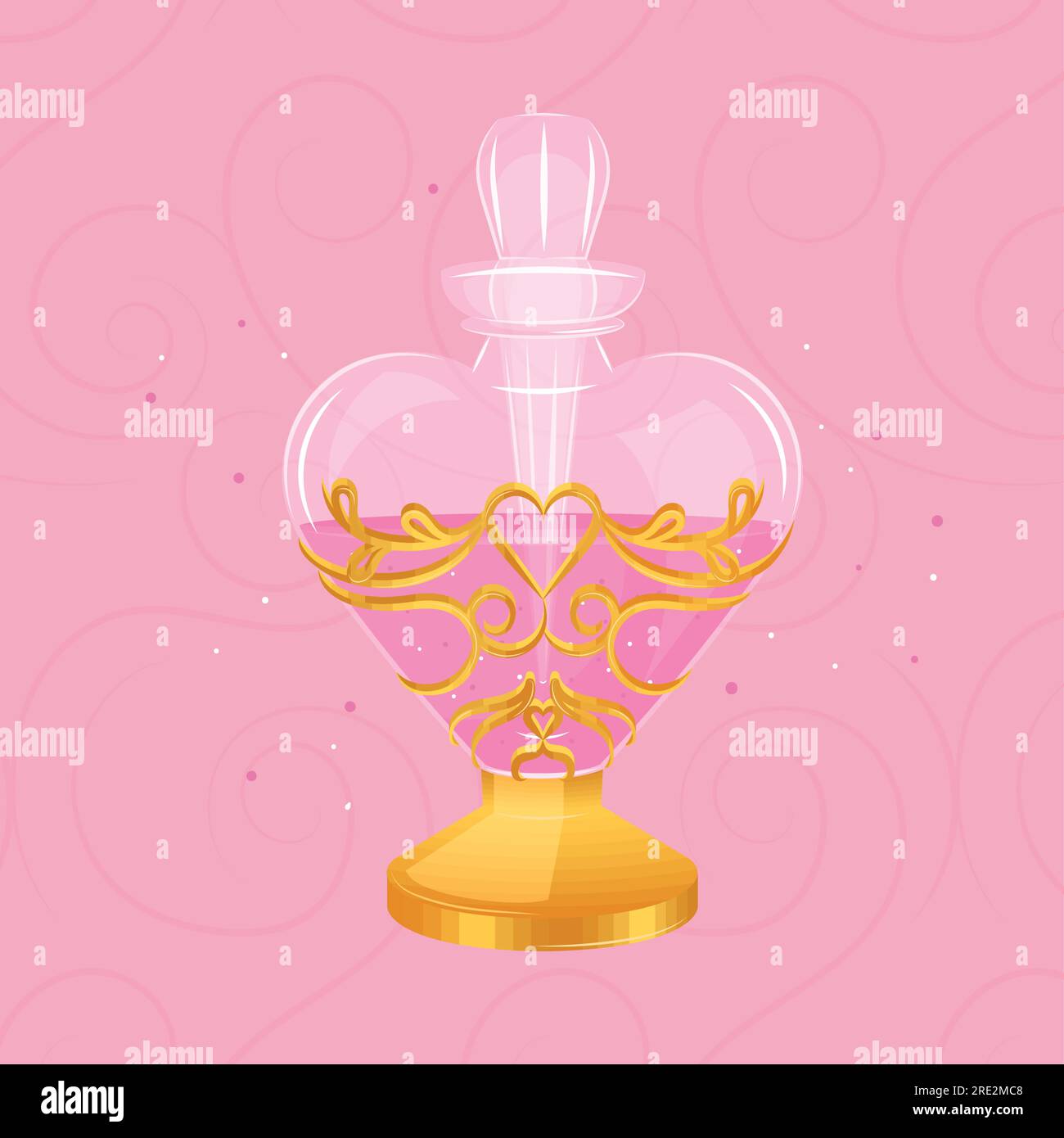 Isolated colored magical flask potion Vector Stock Vector Image & Art ...