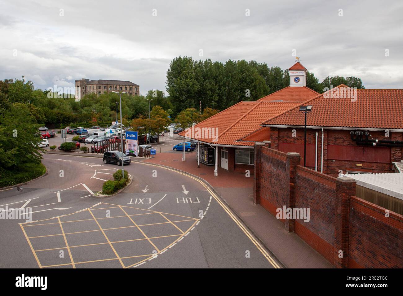 Tesco's in Trowbridge, Whiltshire Stock Photo Alamy