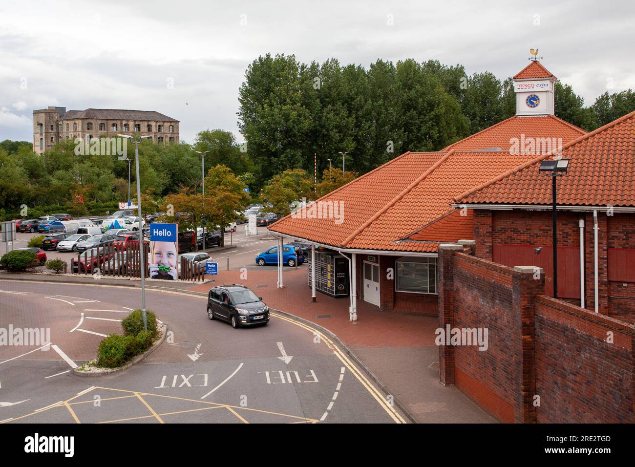 Tesco's in Trowbridge, Whiltshire Stock Photo Alamy