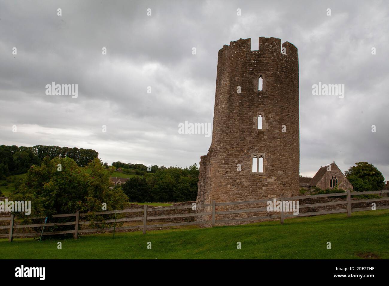 Farleigh Hungerford Castle Stock Photo