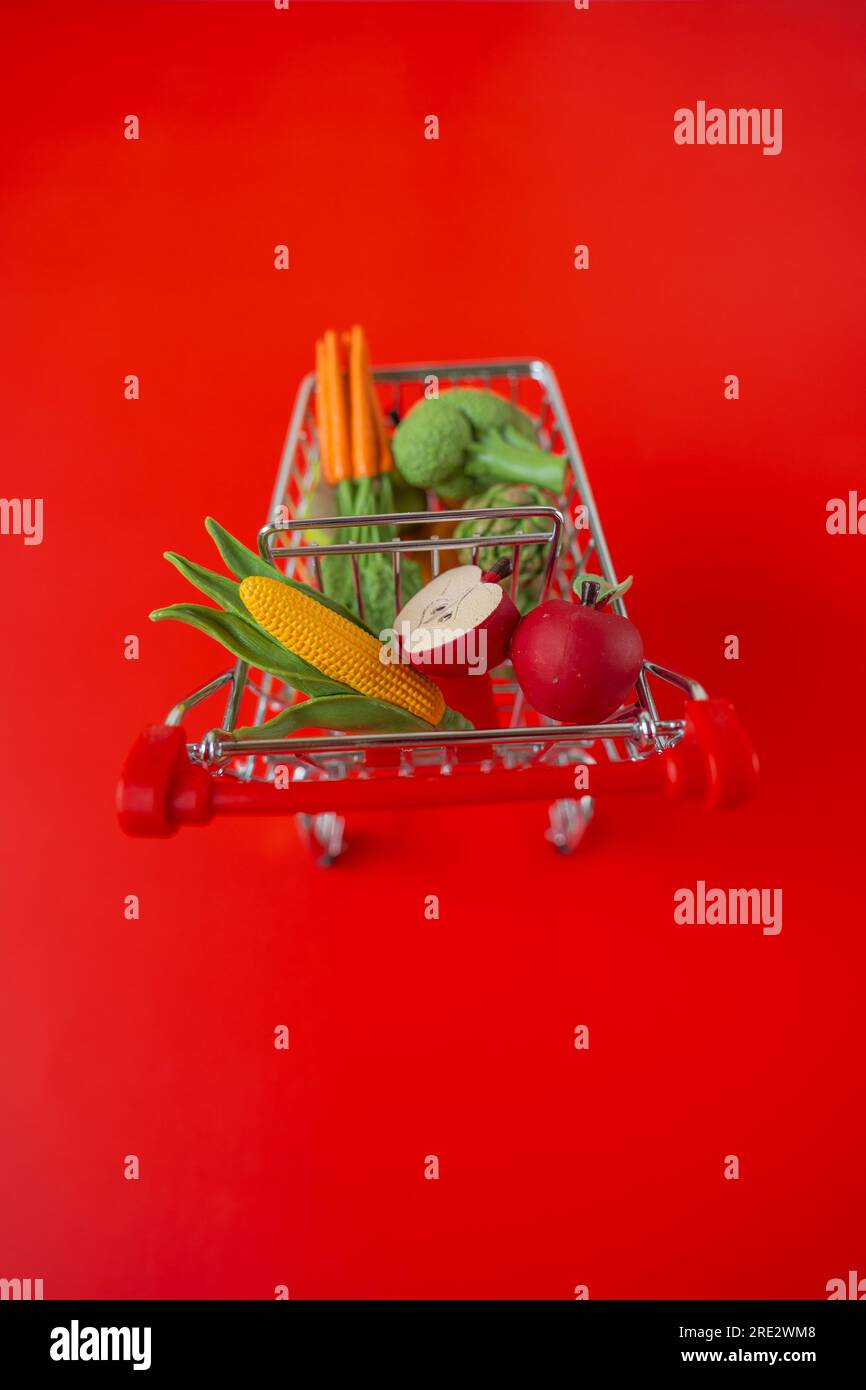 consumer basket.food cost.Vegetables and fruits price increase