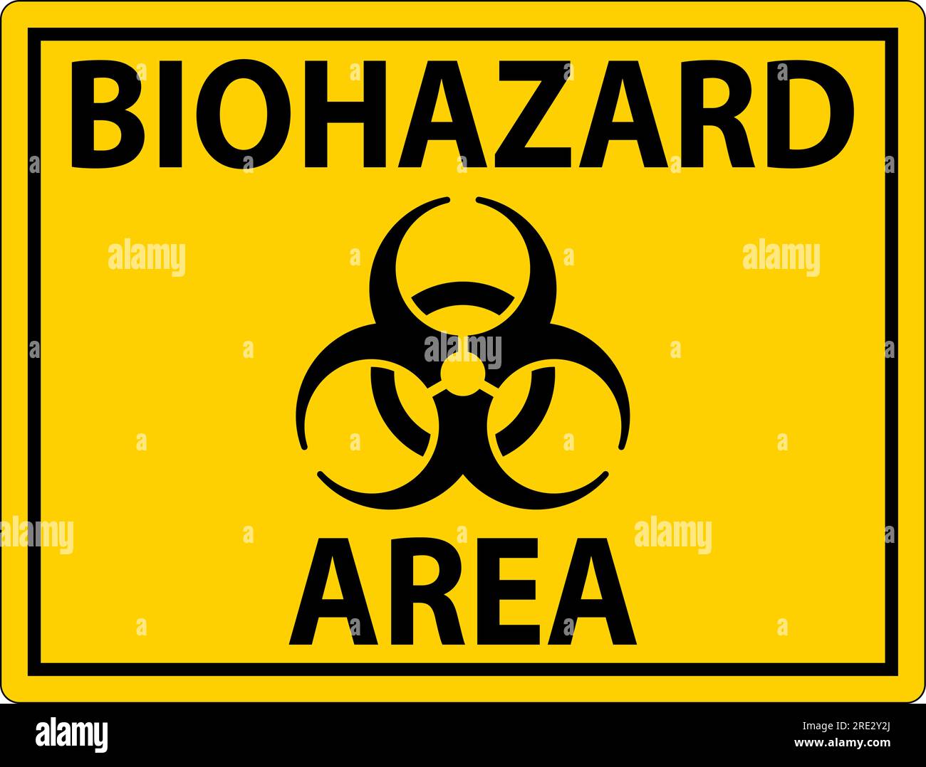 Biohazard Sign, Biohazard Area Stock Vector Image & Art Alamy