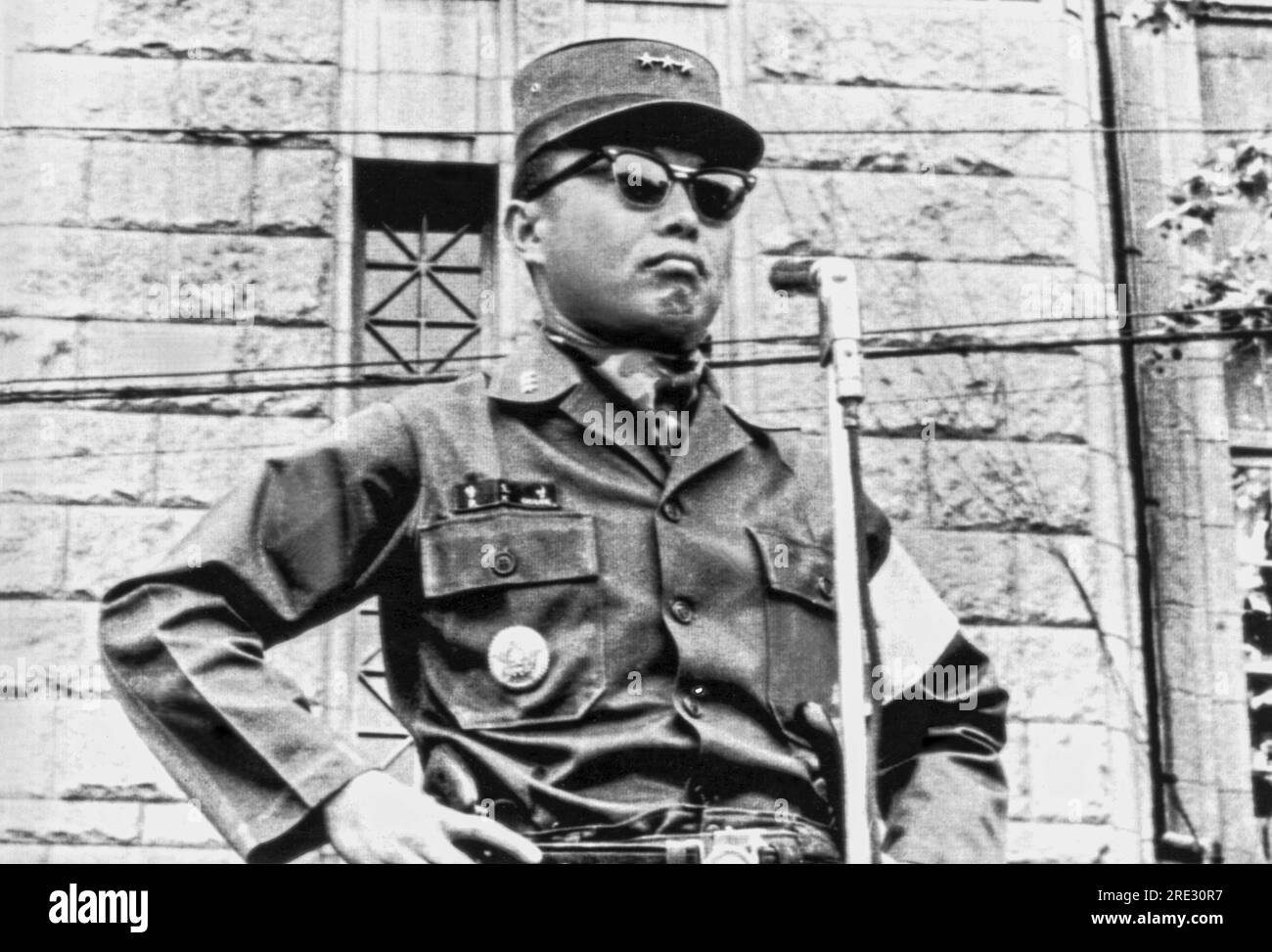 Seoul, Korea:    May 24, 1961 Lt. General Chang Do Yung, leader of the ruling military junta in the Republic of Korea, caught American officials by surprise when he announced that he is going to the U.S. to see President Kennedy. Stock Photo
