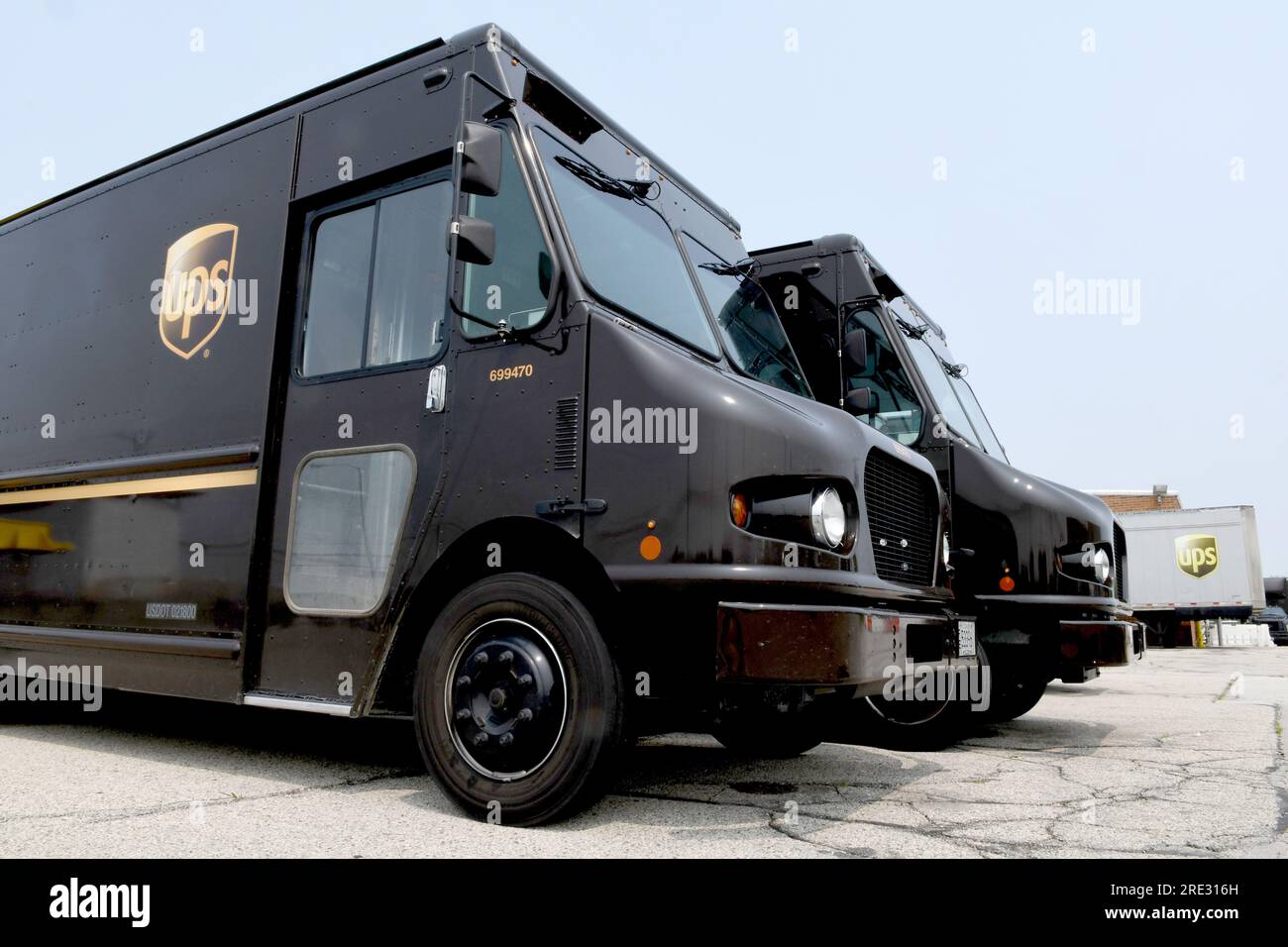 Ups trucks hires stock photography and images Alamy