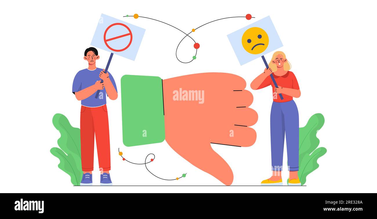 Man and woman with fiasco vector concept Stock Vector Image & Art - Alamy