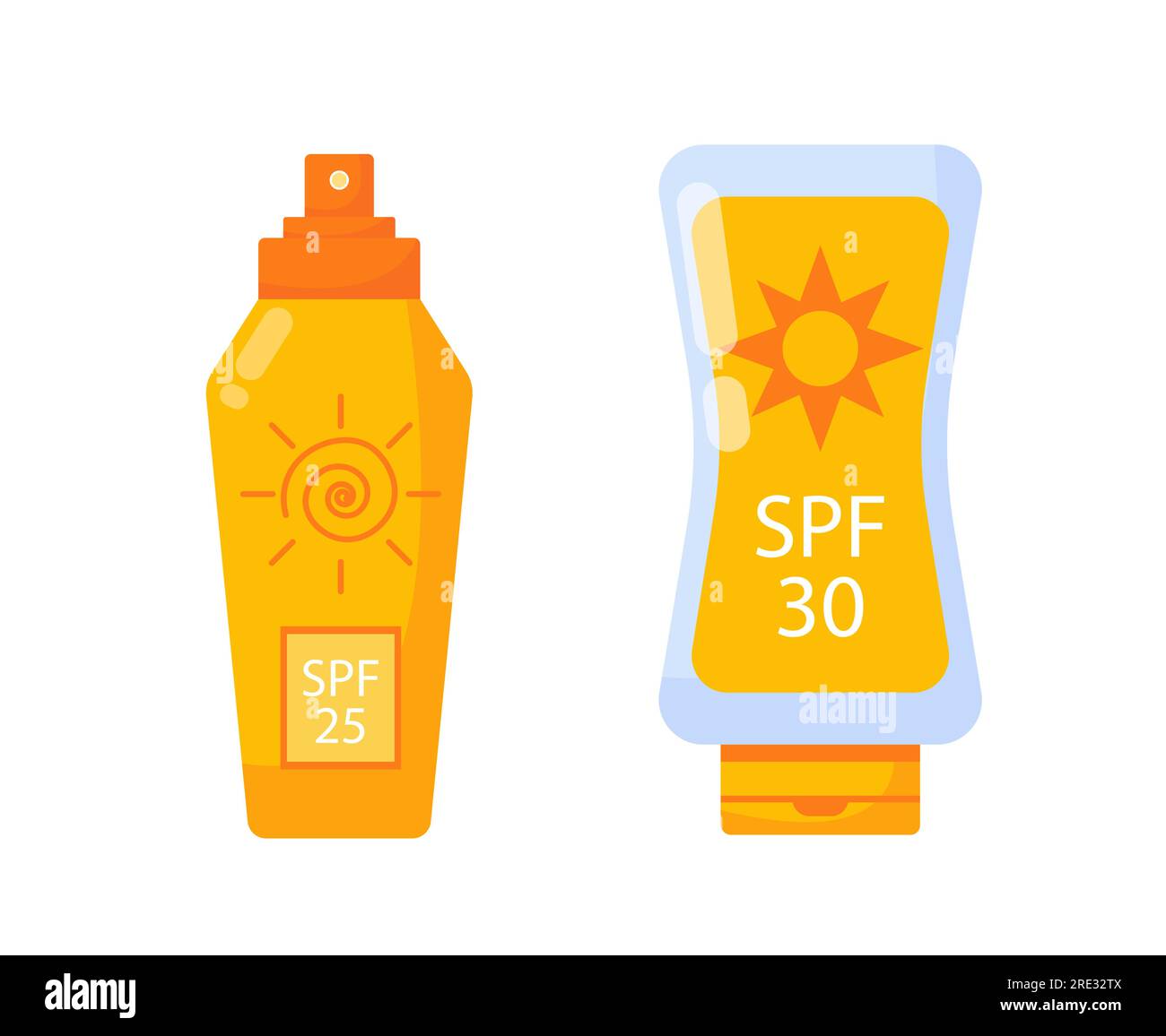 Set of sunscreens vector concept Stock Vector Image & Art - Alamy