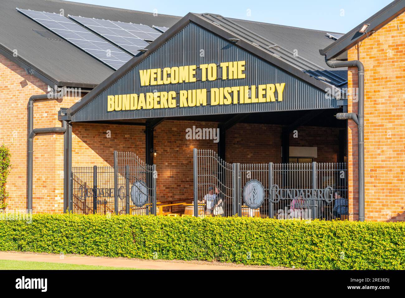 Bundaberg, Queensland, Australia - Bundaberg Rum distillery building Stock Photo