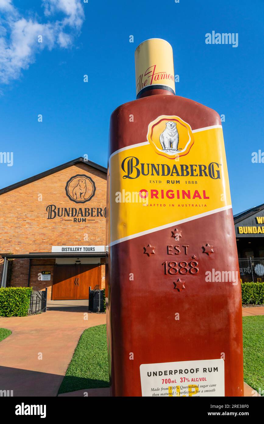 Bundaberg, Queensland, Australia Bundaberg Rum distillery building