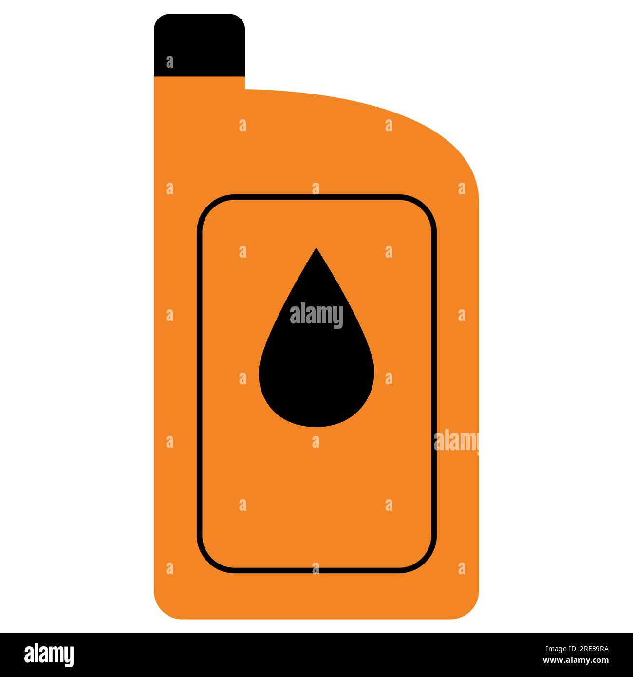 icon can oil. motor oil tank sign. oil canister symbol. engine oil logo