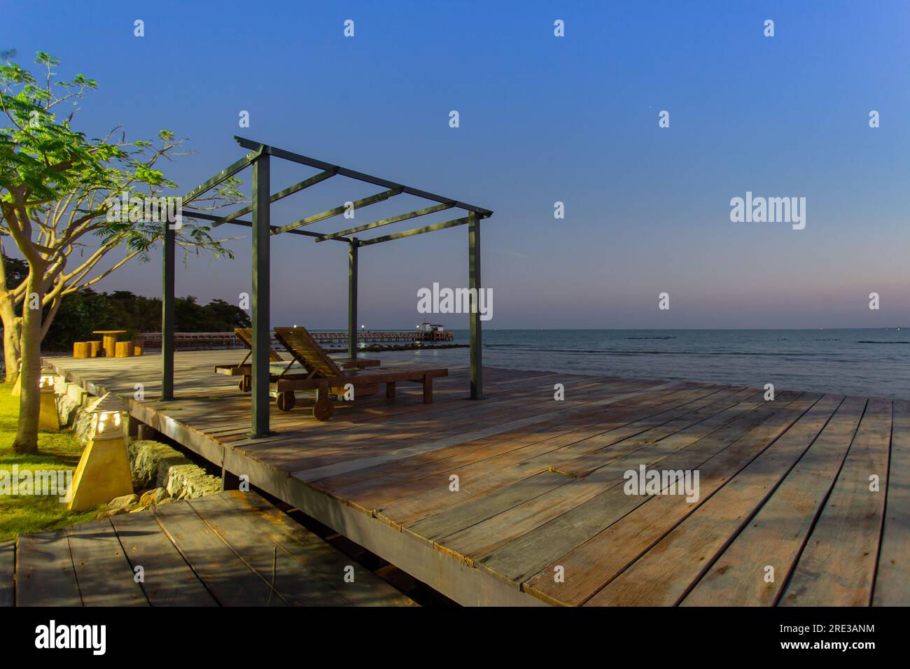 ancient sea of geneseret, resort, waves, view, wood, table, seaview, natural, chair, seaside, background, wooden, no jumping sign, gai beach hotel Stock Photo