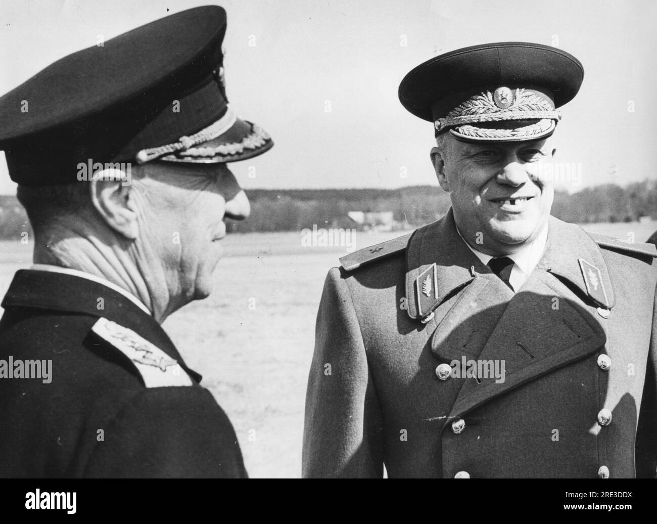 Thunberg, location, 22.3.1905 - 28.9.1997, Swedish general, ADDITIONAL-RIGHTS-CLEARANCE-INFO-NOT-AVAILABLE Stock Photo