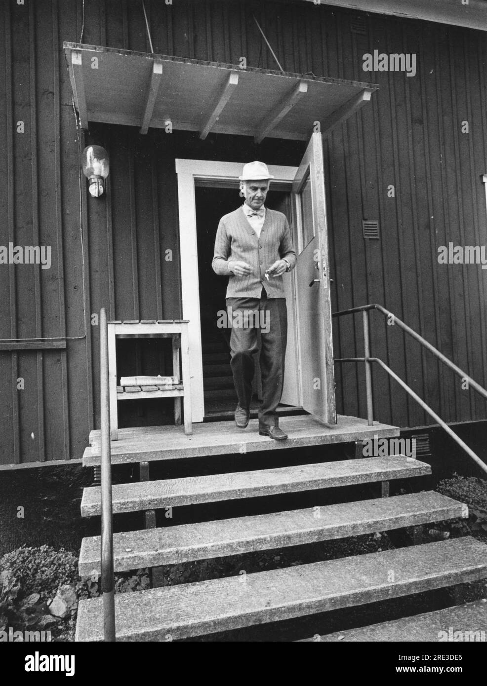 Wennerstroem, Stig, 27.8.1906 - 22.3.2006, Swedish officer and spy for the USSR, ADDITIONAL-RIGHTS-CLEARANCE-INFO-NOT-AVAILABLE Stock Photo