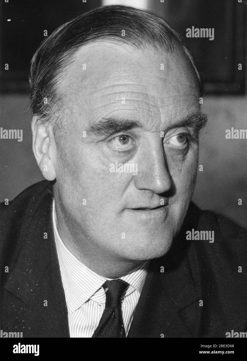 Whitelaw, William 'Willie', 1st Viscount Whitelaw, 28.6.1918 - 1.7.1999, Scottish politician (Cons.), ADDITIONAL-RIGHTS-CLEARANCE-INFO-NOT-AVAILABLE Stock Photo