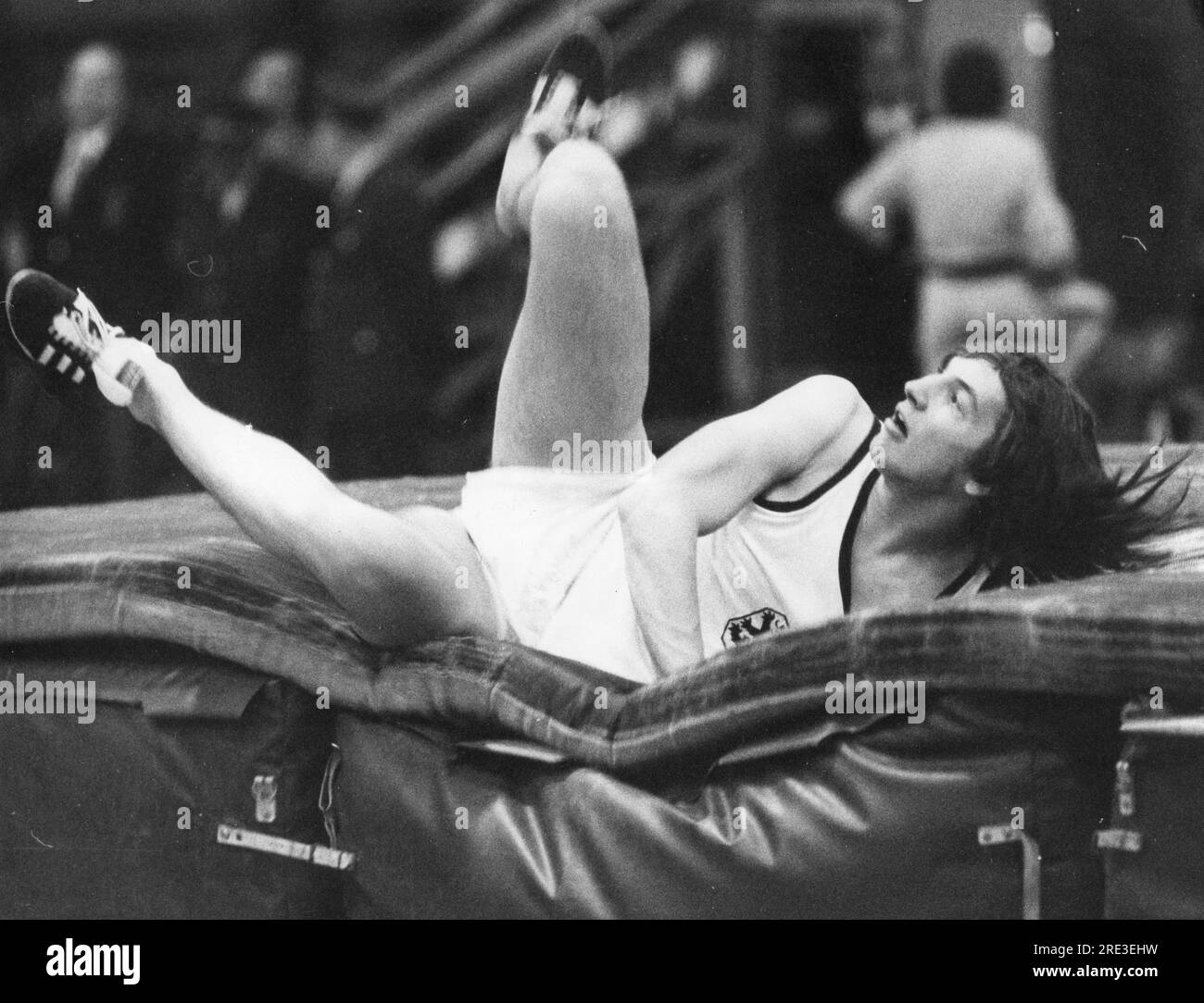 German athlete high jump hi-res stock photography and images - Alamy