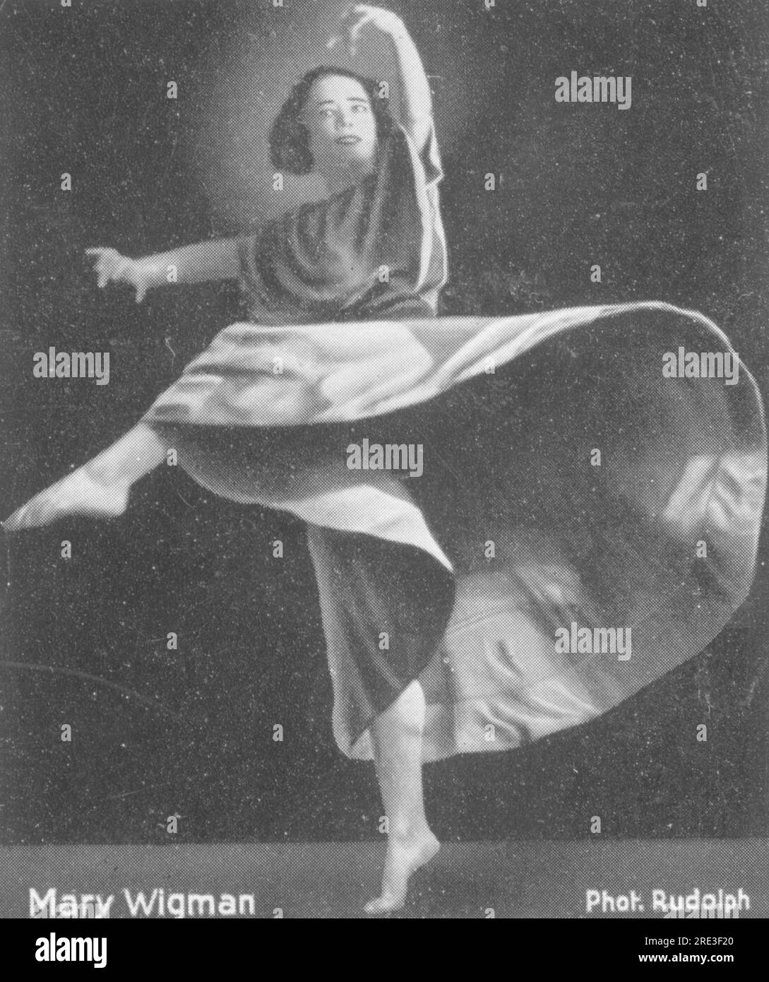 Wigman, Maria, 13.11.1886 - 19.9.1973, German dancer and choreographer, dance gypsy tunes, ADDITIONAL-RIGHTS-CLEARANCE-INFO-NOT-AVAILABLE Stock Photo