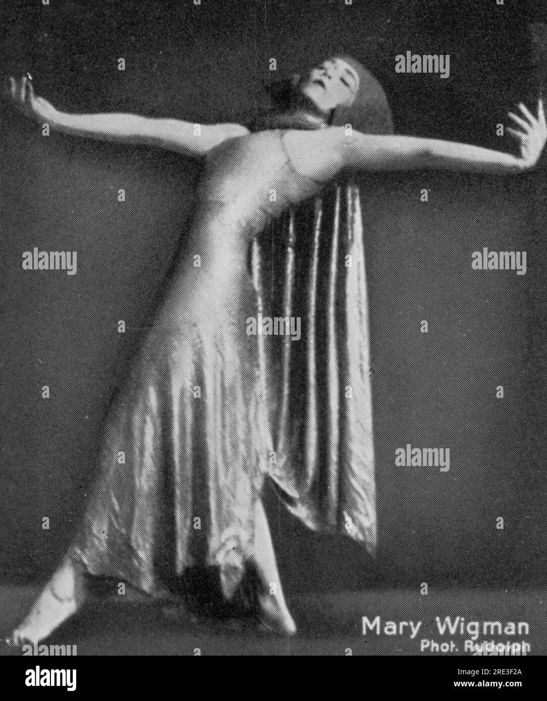 Wigman, Maria, 13.11.1886 - 19.9.1973, German dancer and choreographer, dance The Celebration, ADDITIONAL-RIGHTS-CLEARANCE-INFO-NOT-AVAILABLE Stock Photo