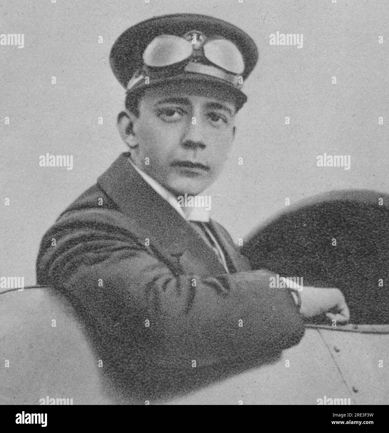 Wieting, Werner, 1890 - 1952, German aviator and pilot instructor, ADDITIONAL-RIGHTS-CLEARANCE-INFO-NOT-AVAILABLE Stock Photo