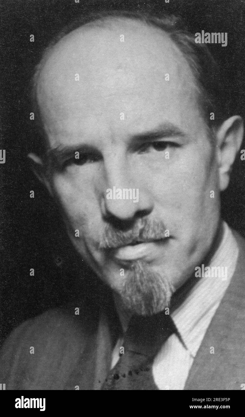 Wiemann, H. W., German film composer, circa 1950, ADDITIONAL-RIGHTS-CLEARANCE-INFO-NOT-AVAILABLE Stock Photo