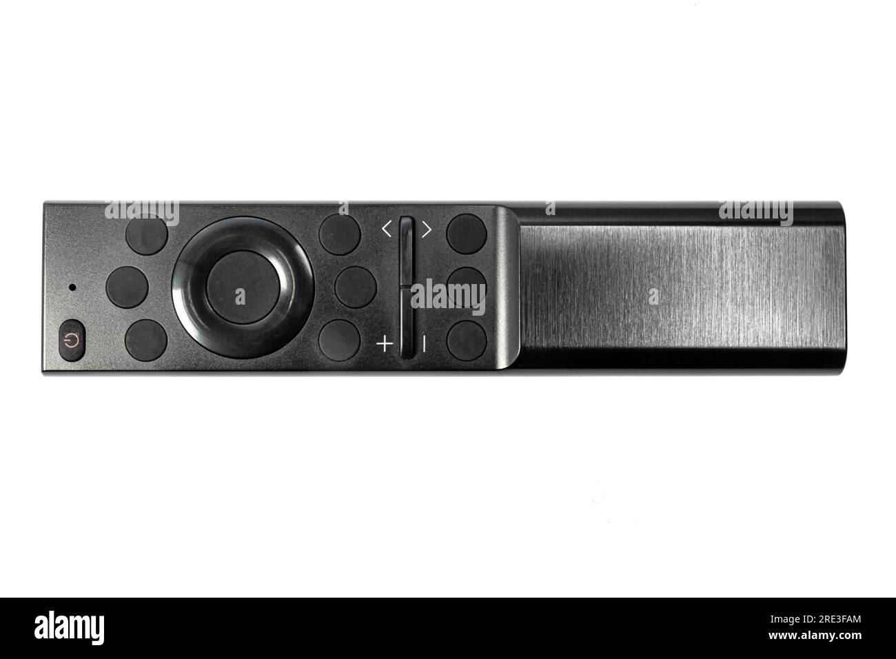 Remote control for TV isolated on white Stock Photo