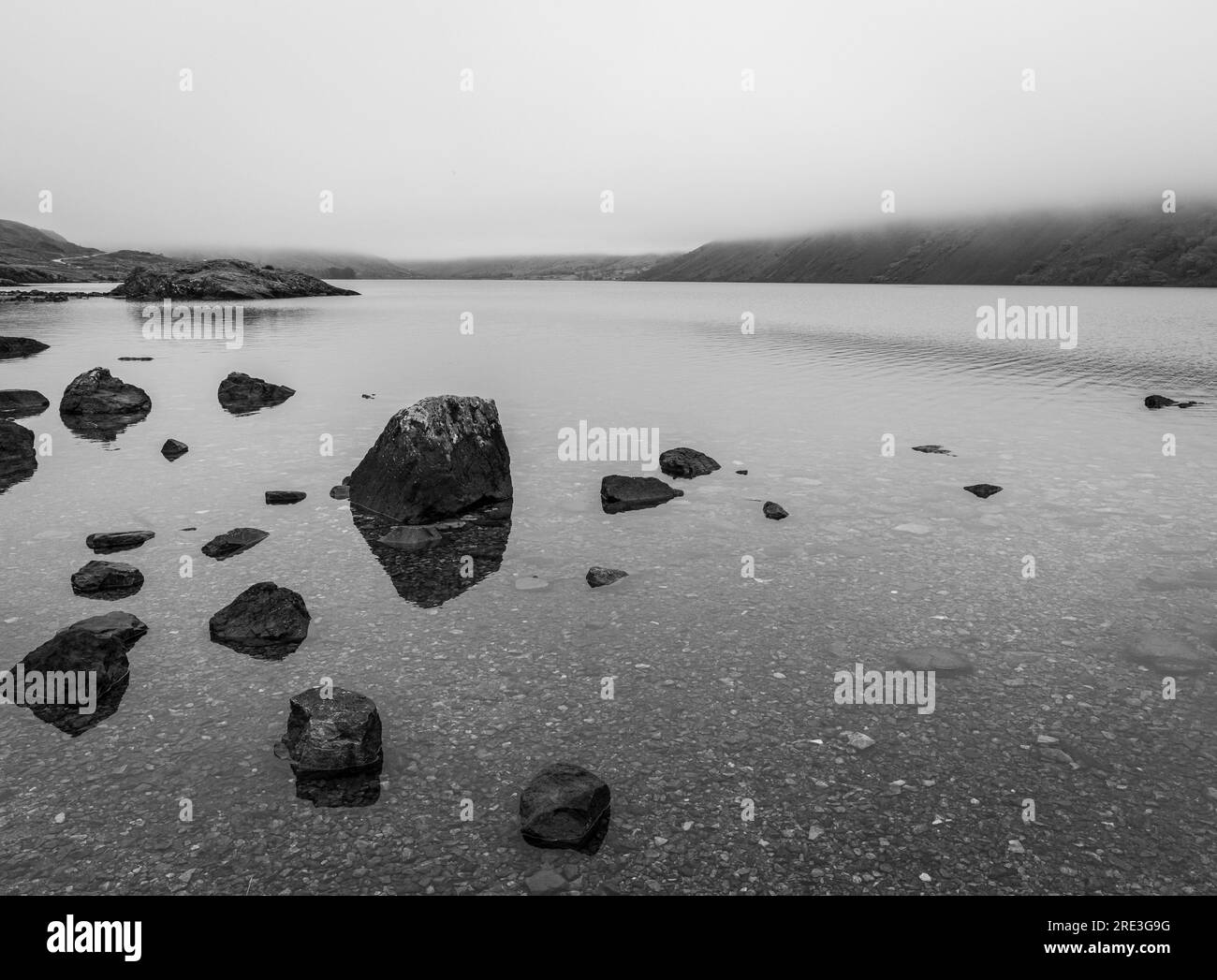 Cloud Shadows Rising Background View Black And White Stock Photos cloud-shadows-rising-background-view-black-and-white-stock-photos