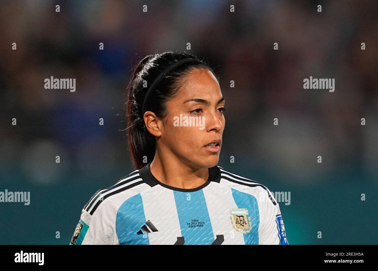 July 24 2023 Miriam (Argentina)l looks on during a Group G