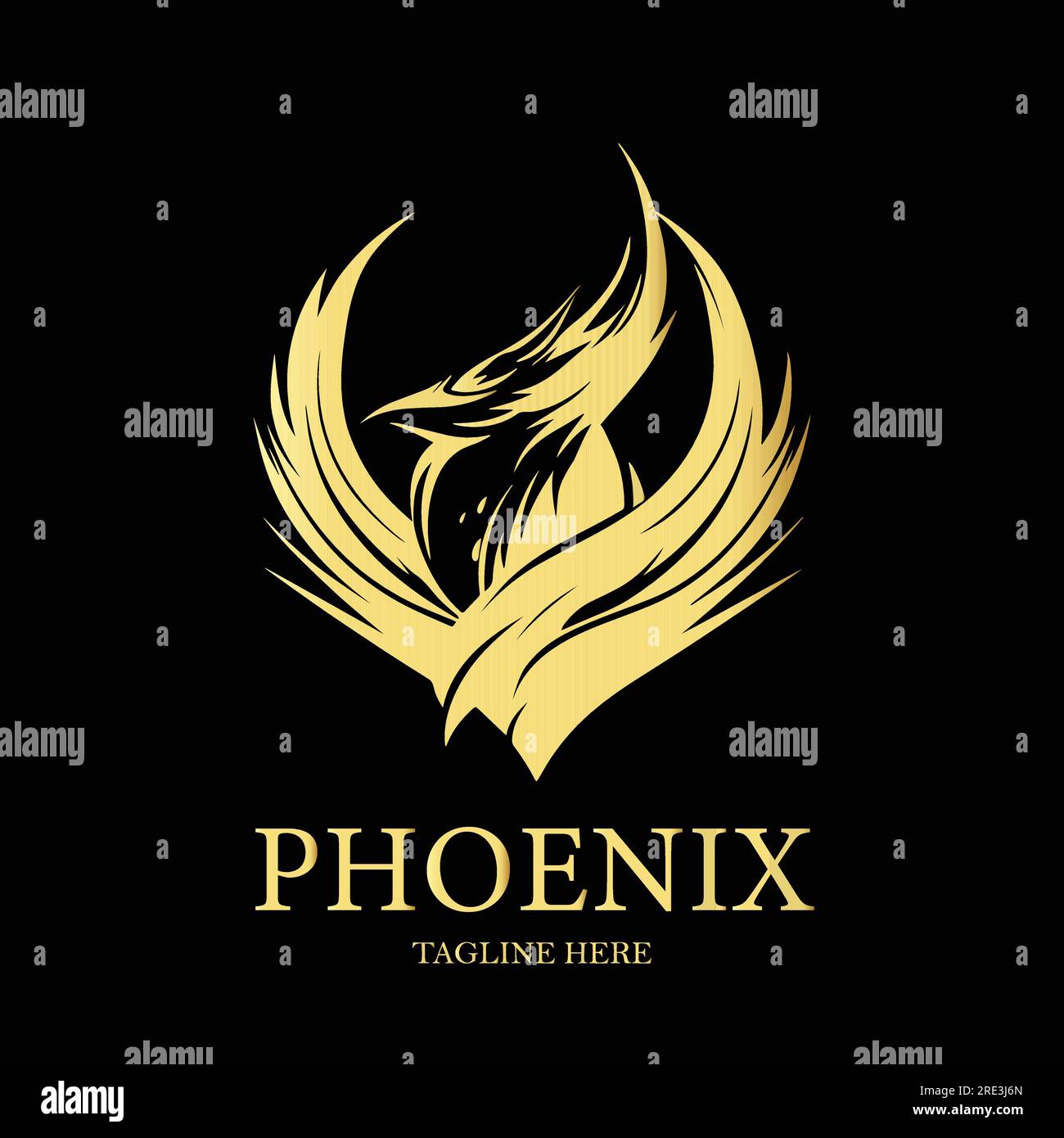 Phoenix logo vector template Stock Vector Image Art Alamy Phoenix logo vector template Stock Vector Image Art Alamy