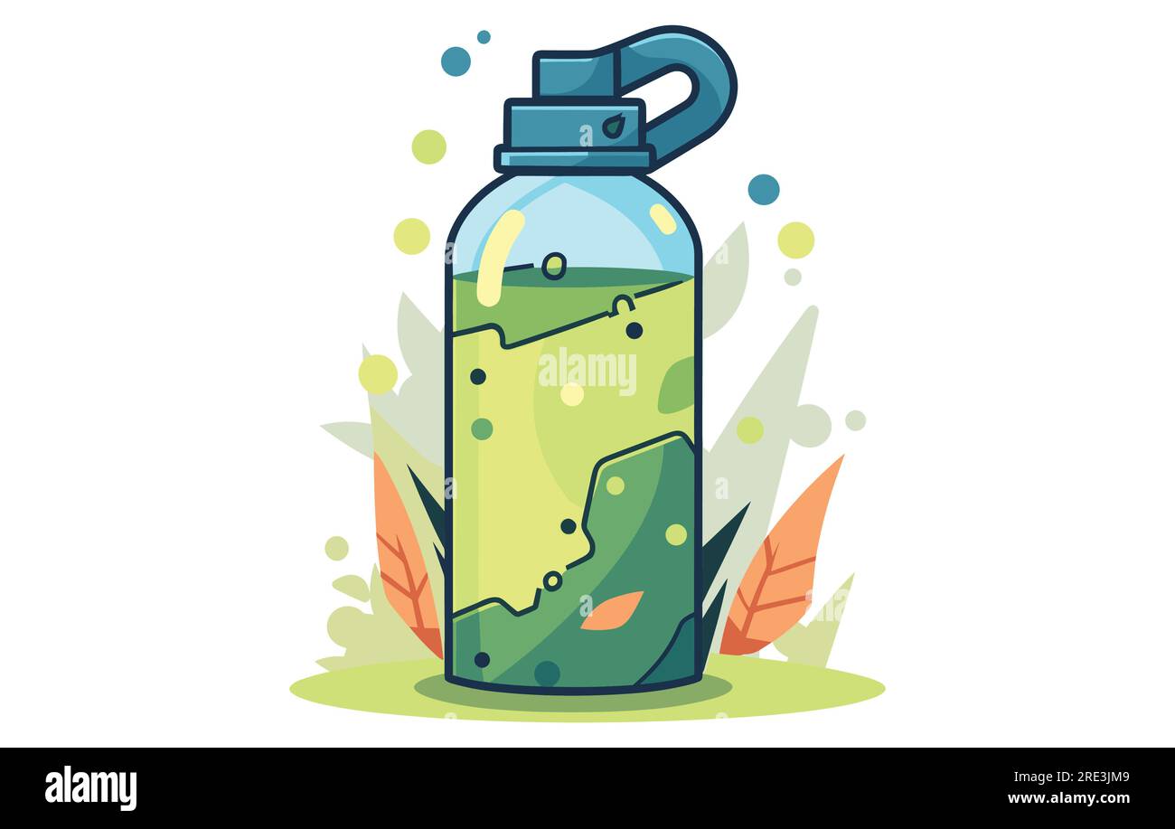 Plastic Reusable Water Bottle Icon Graphic by Prosanjit · Creative Fabrica