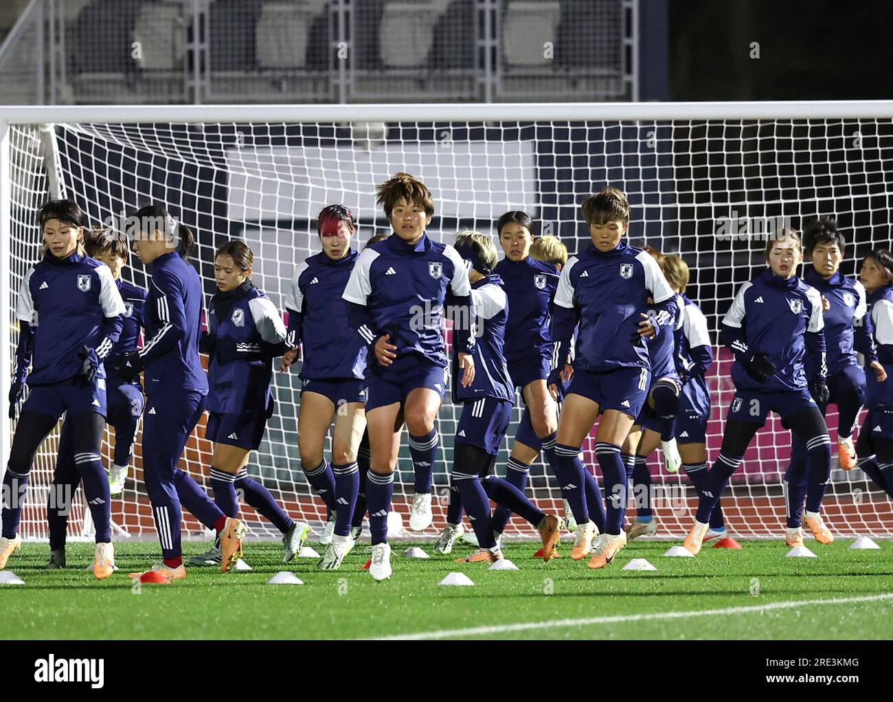 Members of Japan women's national football team called "Nadeshiko Japan