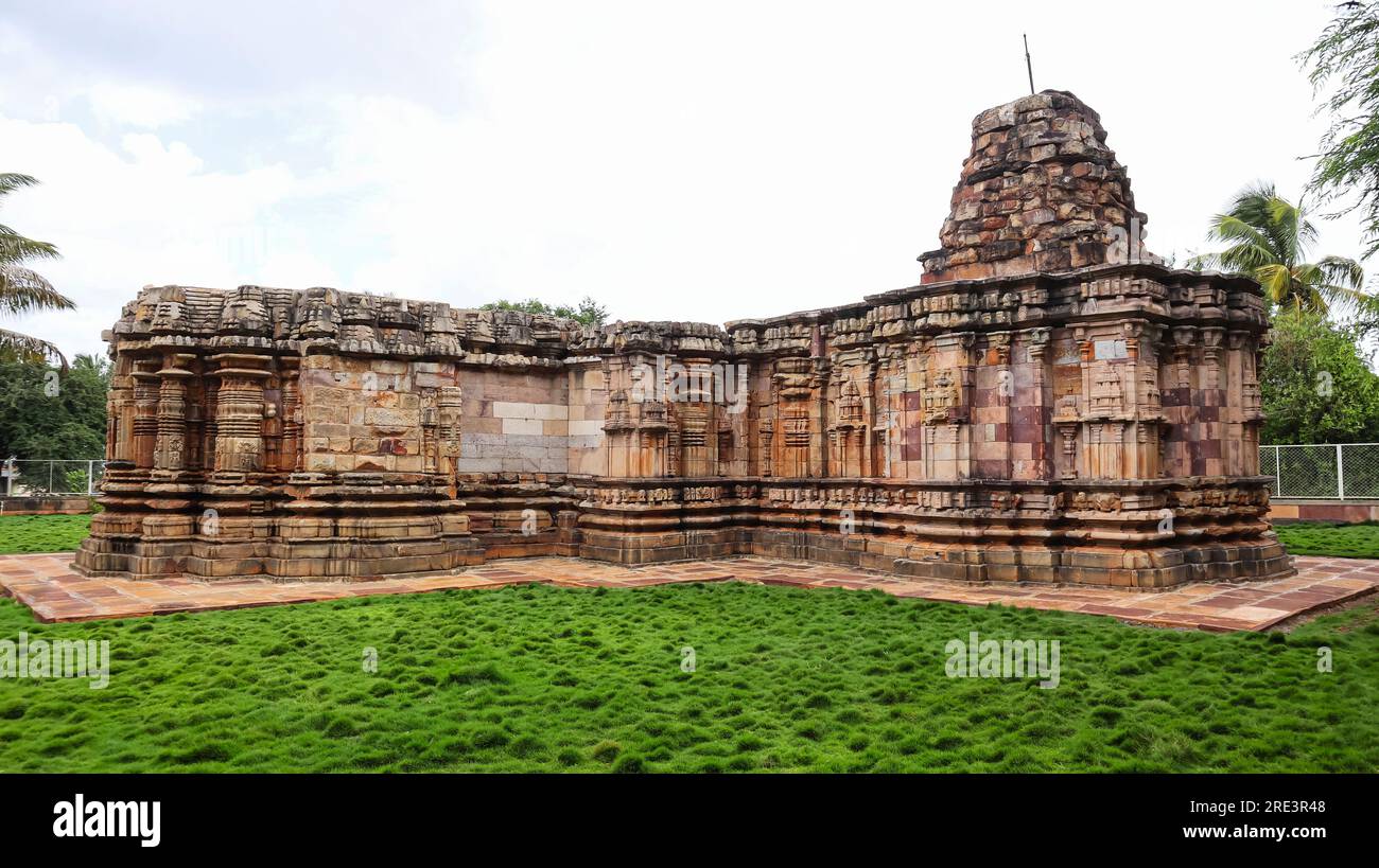 View of Temple Complex of Banashankari Temple, Amargol, Hubli