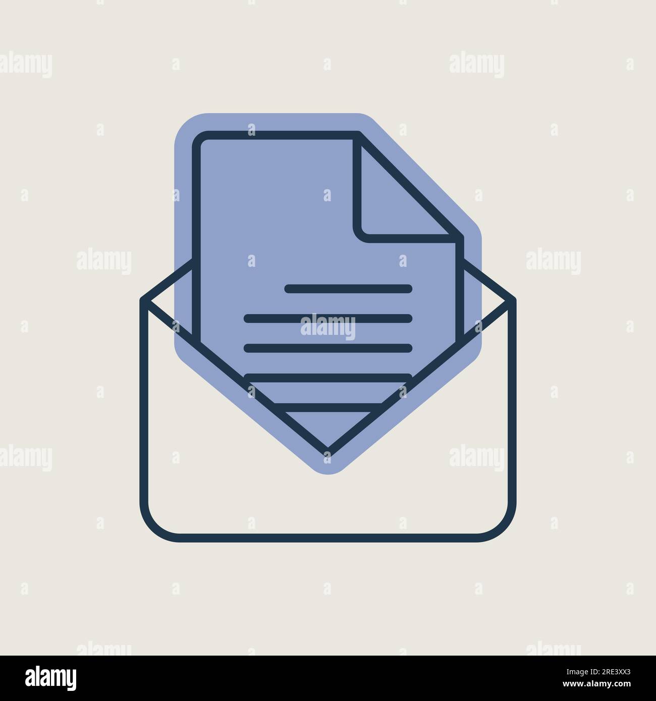 Message outline icon. Office sign. Graph symbol for your web site ...