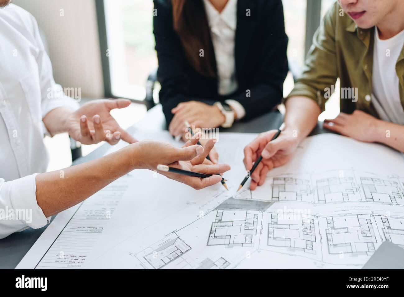 Engineers, designers and interior designers are finalizing the design ...