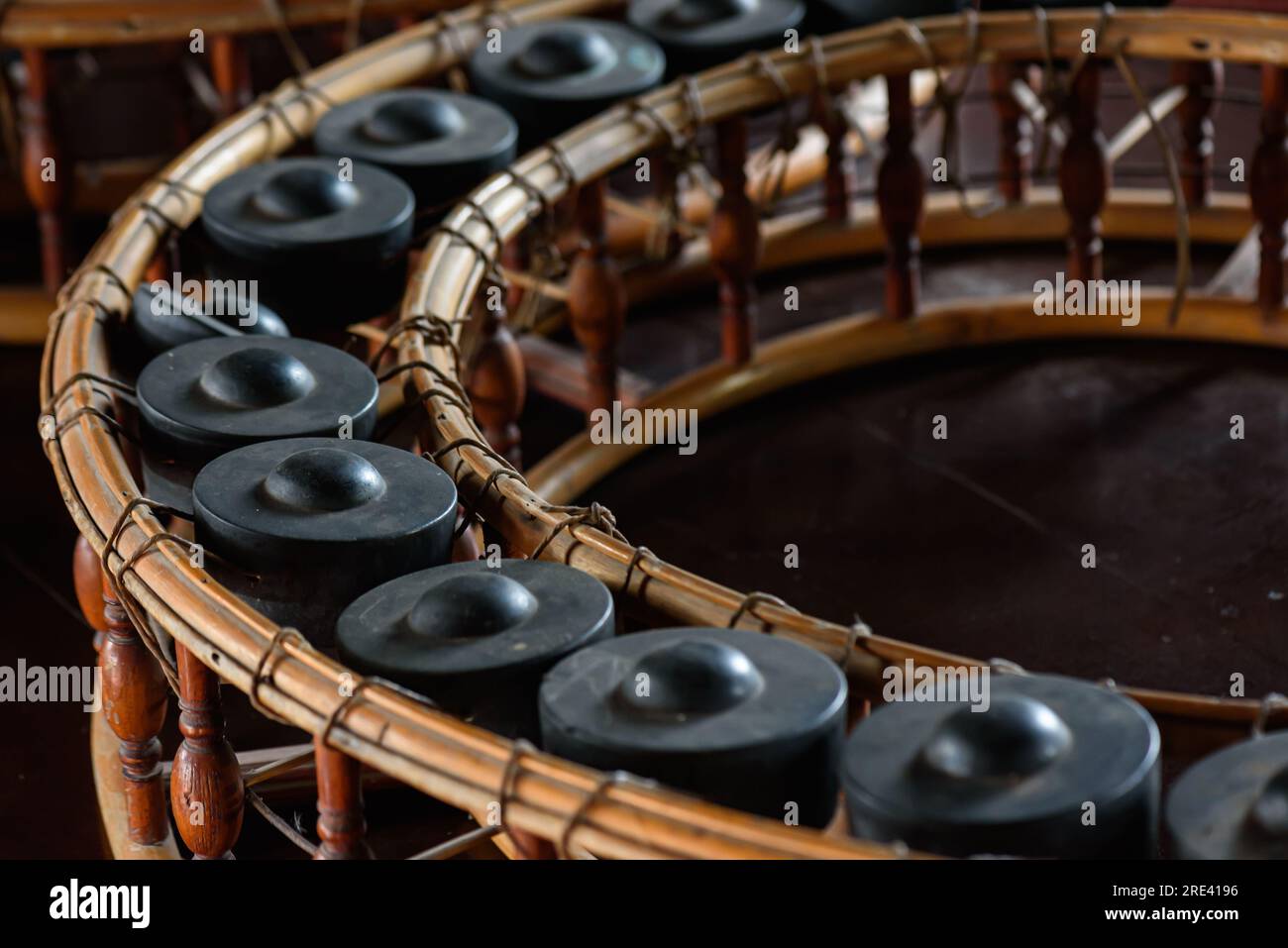 Gong is a Thai musical instrument. Gong pictures of Thai musical instruments Stock Photo Alamy