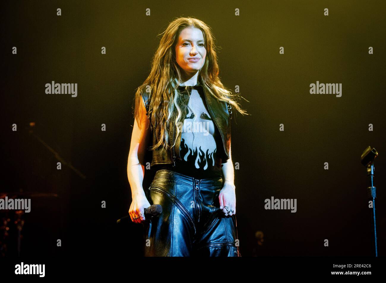 Singer Fletcher opens for Panic! At The Disco at The O2 Arena on