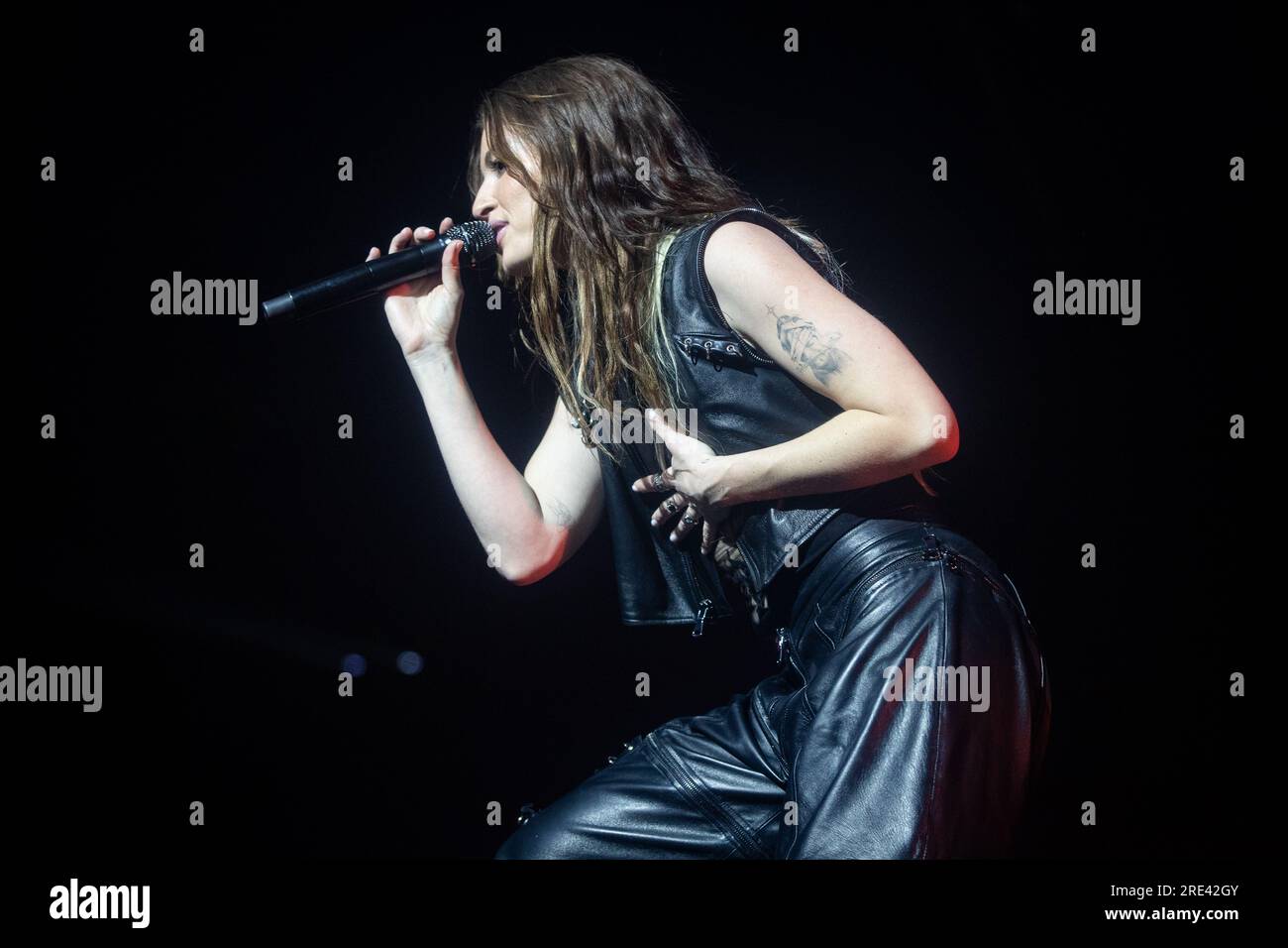 Singer Fletcher opens for Panic! At The Disco at The O2 Arena on