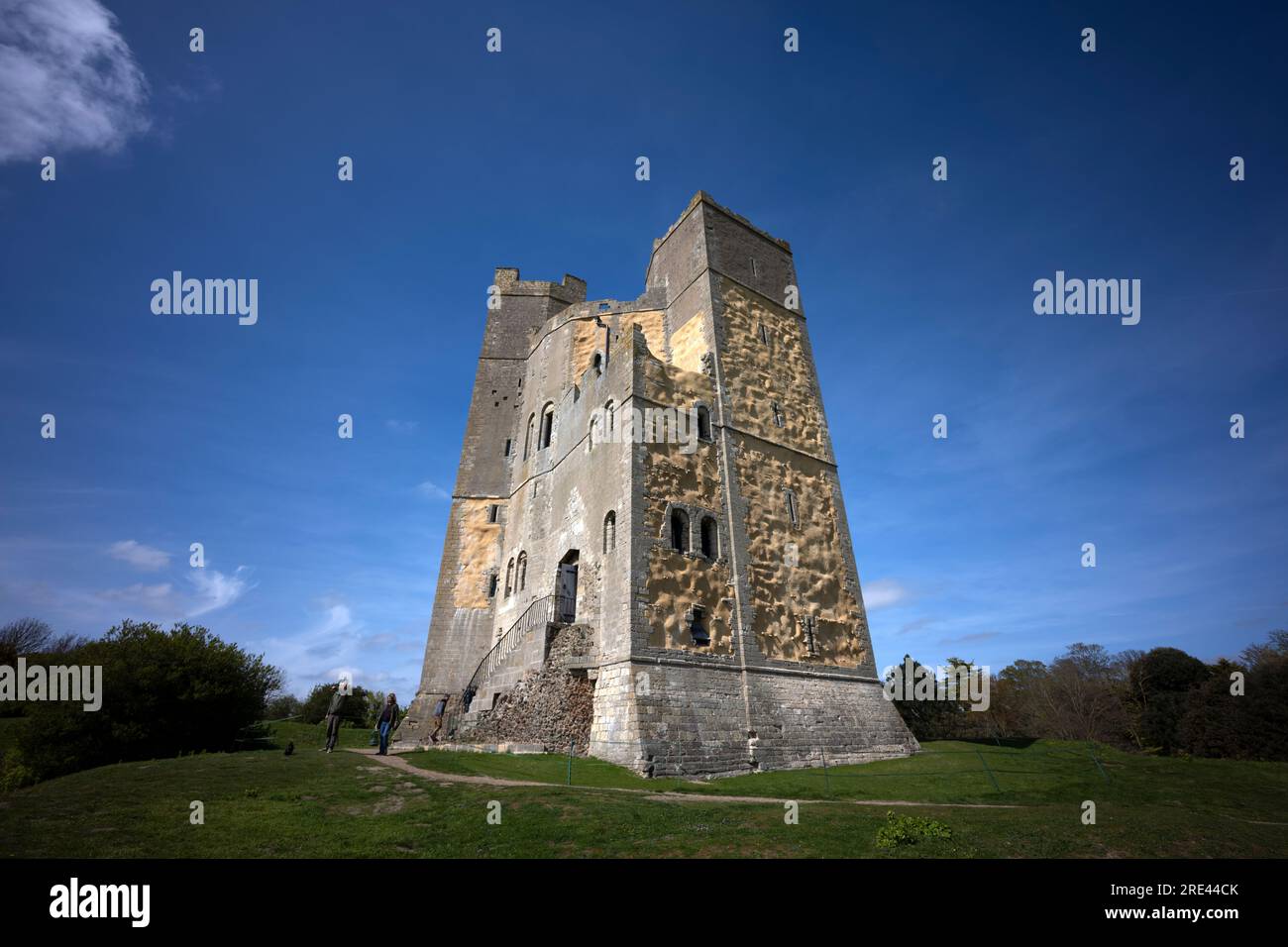 Orford castle after its £1 million facelift Stock Photo