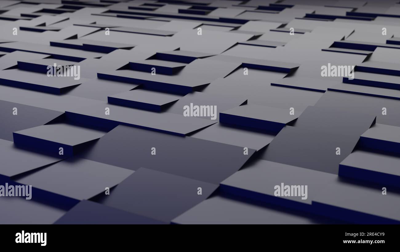 3d rendering 8K wallpaper abstract background of randomly positioned ...