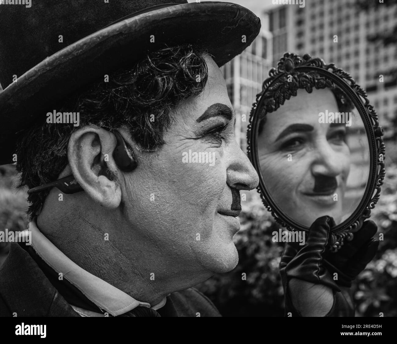busker-performer-funny-black-and-white-stock-photos-images-alamy