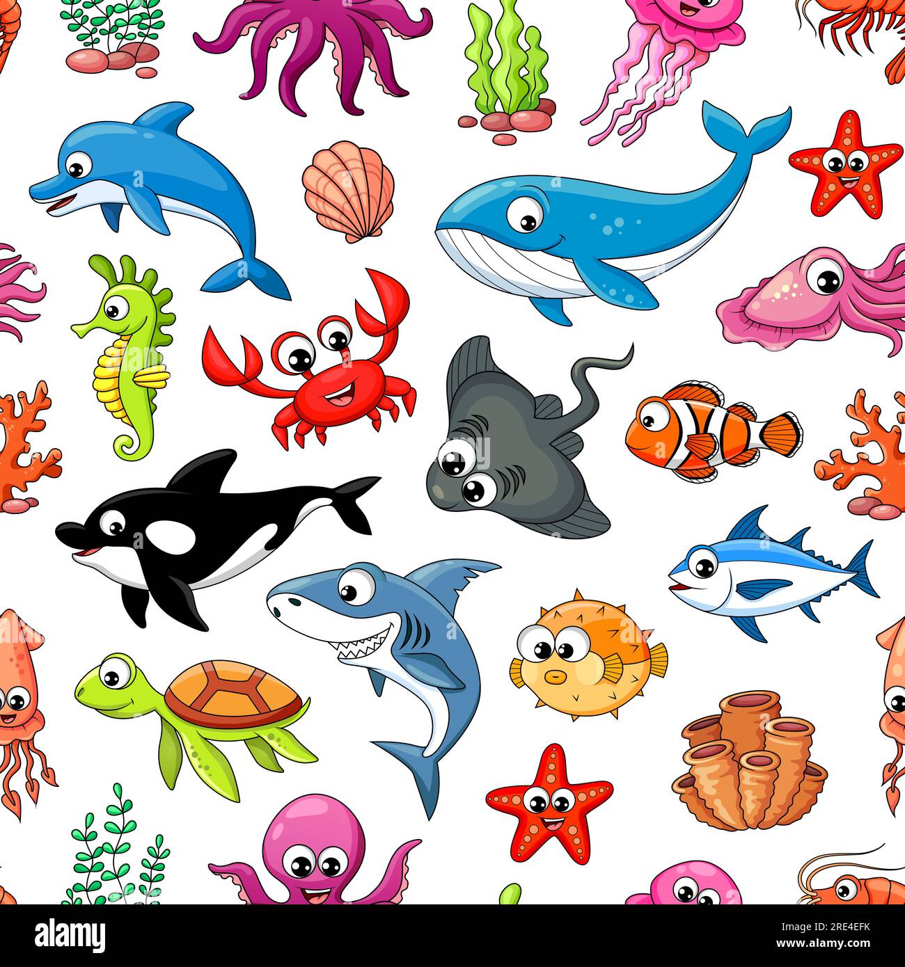 Baby Sharks and Mermaid Tiles doo doo doo