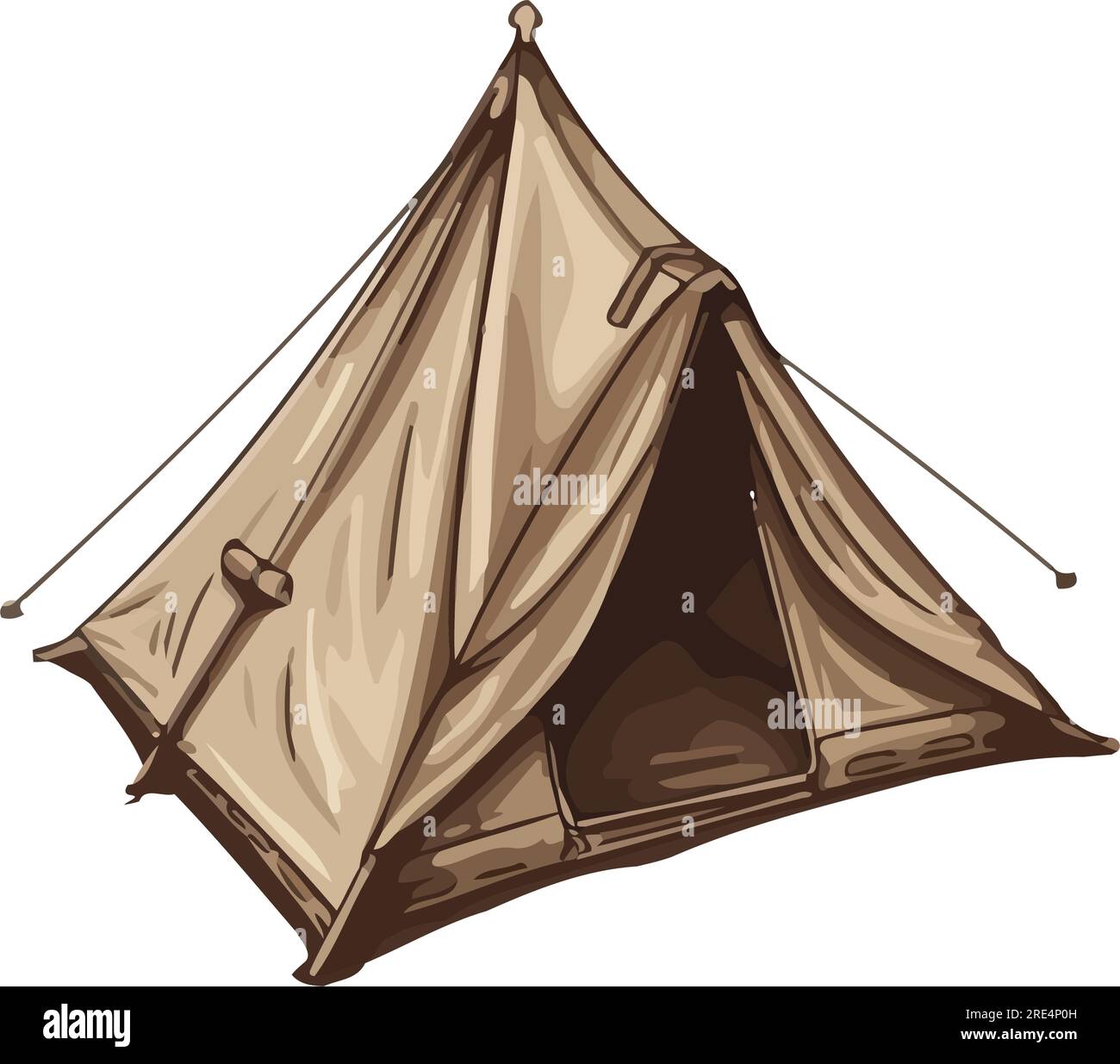 camping tent design over white Stock Vector Image & Art - Alamy