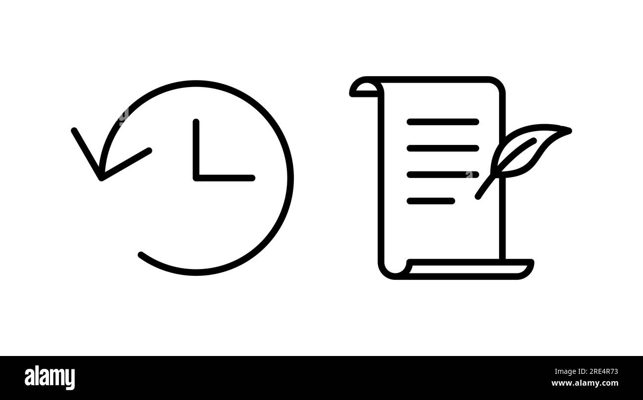 History icon vector. redo history icon Stock Vector Image & Art Alamy