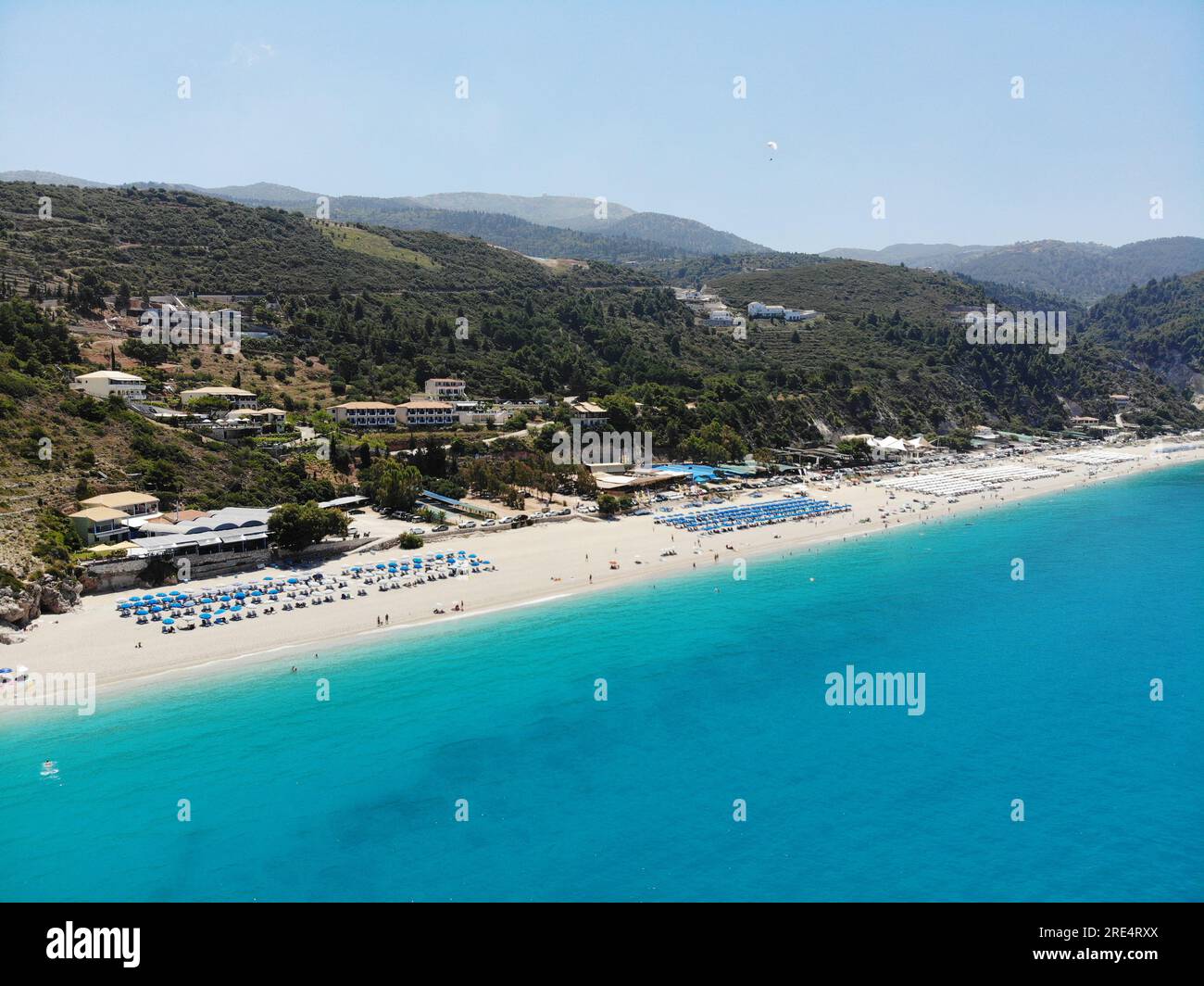 Kthisma beach, Lefkada, Greece Stock Photo