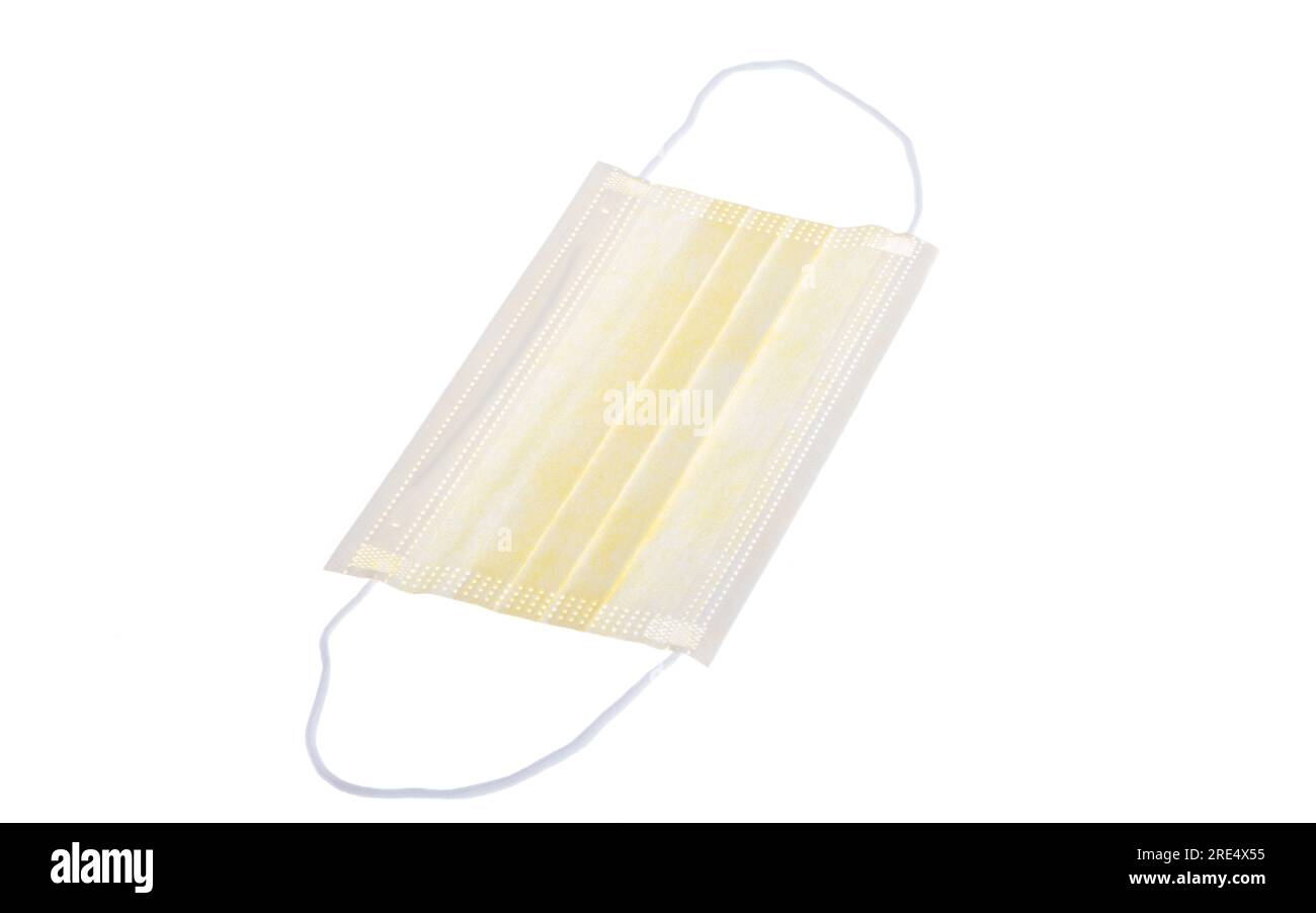 medical mask isolated on white background Stock Photo - Alamy