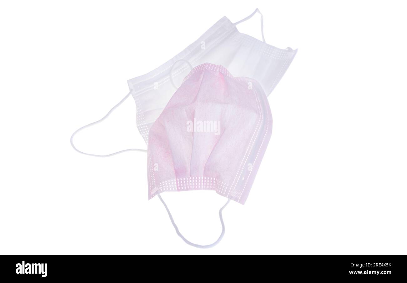 medical mask isolated on white background Stock Photo - Alamy