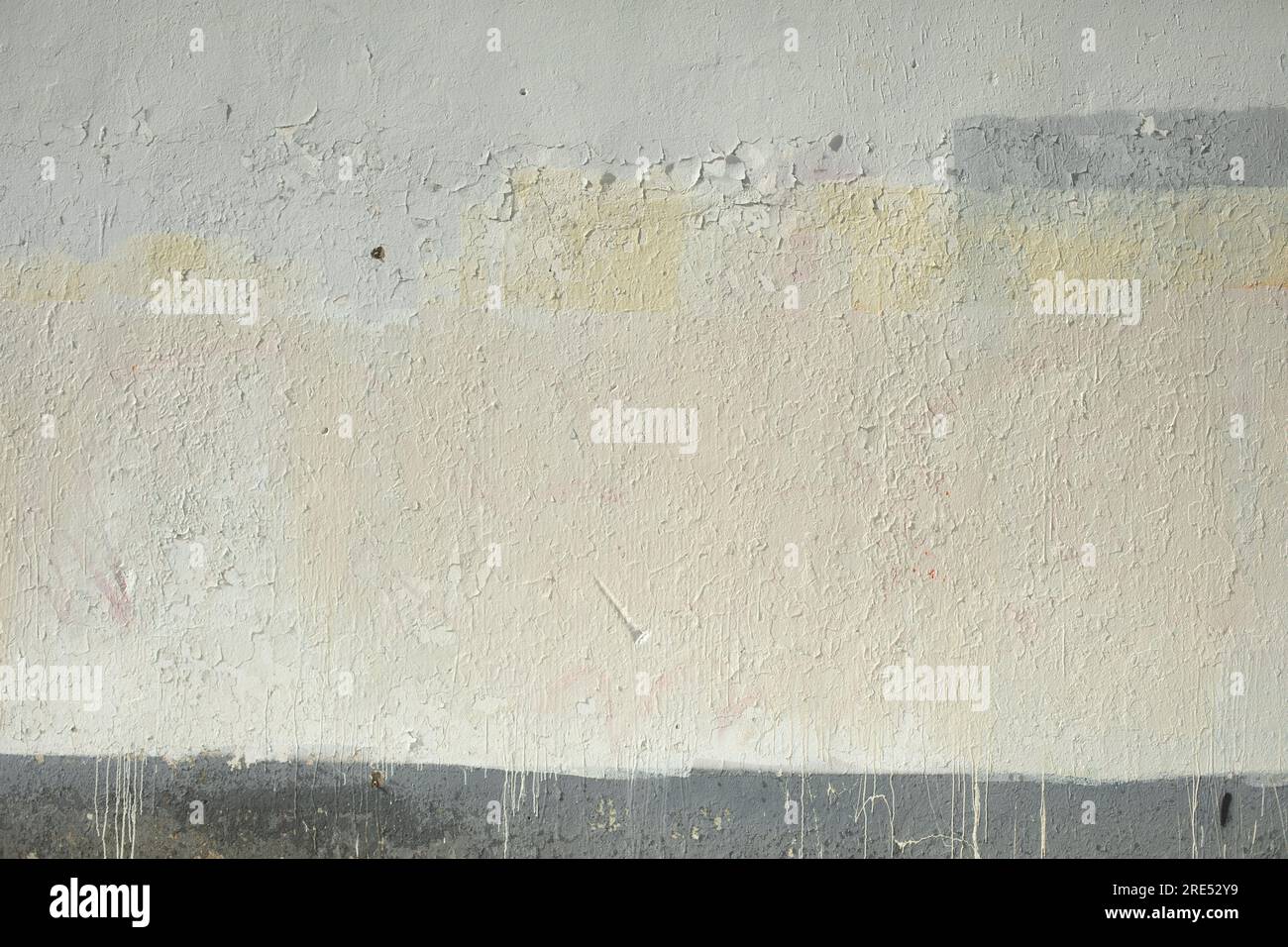 Texture of wall. Old paint on wall. Surface details. Badly made wall