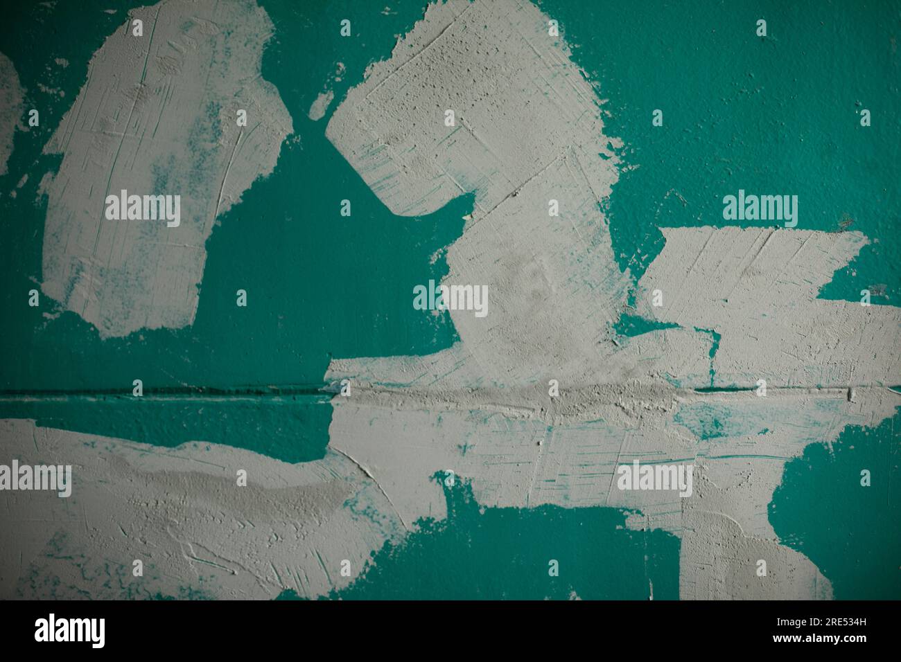 Repairing wall. Paint on wall. Surface Finishing Details. White spots