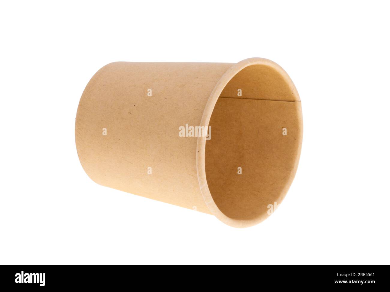 paper cup isolated on white background Stock Photo - Alamy