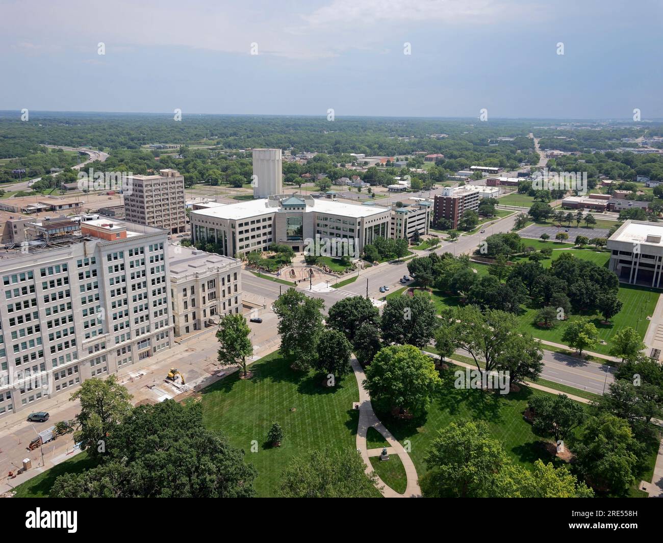 Topeka city center hi-res stock photography and images - Alamy