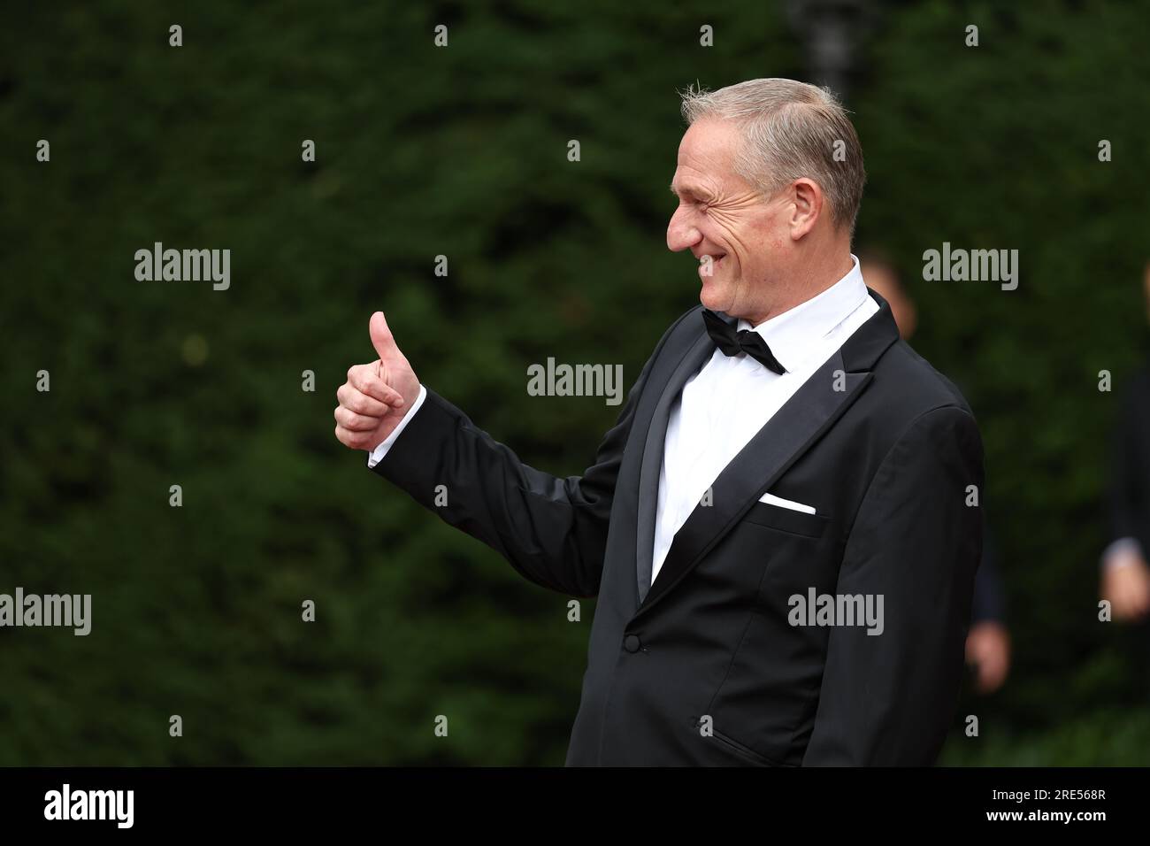 Bayreuth, Germany. 25th July, 2023. Cabaret artist Michl Müller comes